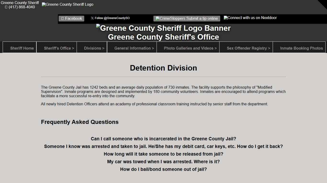 Detention Division